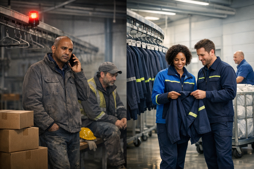 Switching workwear provider
